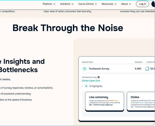 Canvs – AI-Powered Customer Intelligence solution